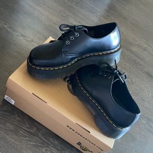Dr. Martens Platform 1461 Quad Black (Brand New)